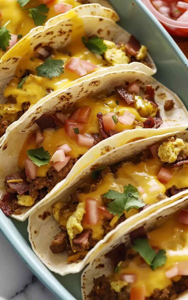 Oven-Baked Breakfast Tacos