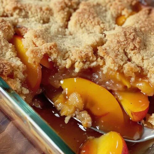 PEACH COBBLER