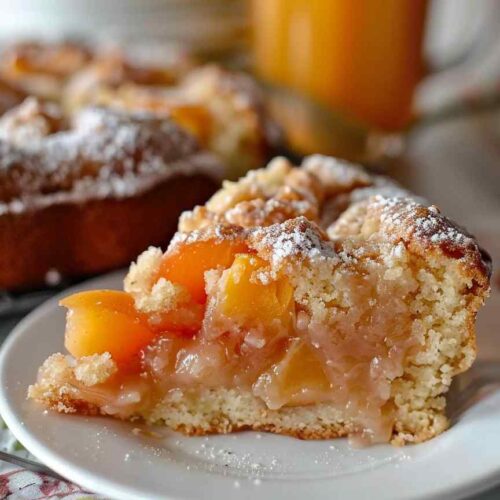PEACH COFFEE CAKE