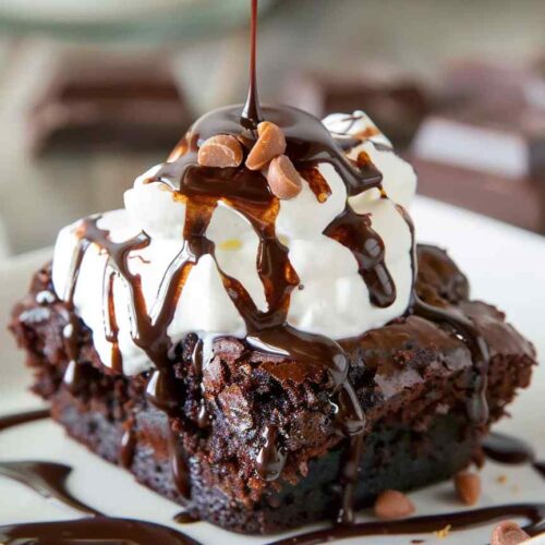 Peanut Butter Cup Dump Cake