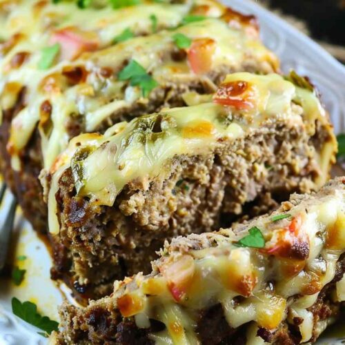 Philly Cheesesteak Meatloaf