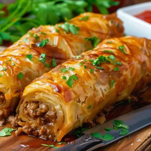 Potato Beef Roll