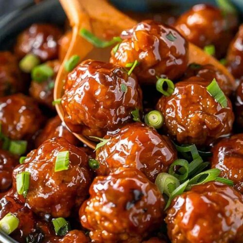 Slow Cooker Hawaiian Meatballs