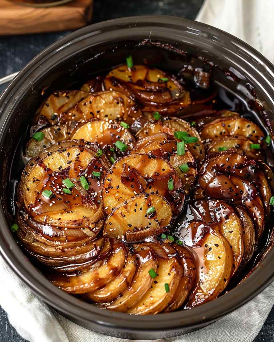 Slow Cooker Lipton Onion Potatoes