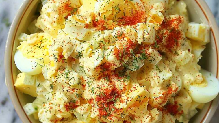 Dill Pickle Potato Egg Salad