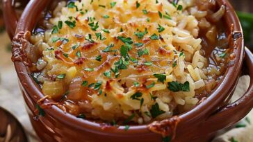 French Onion Soup Rice