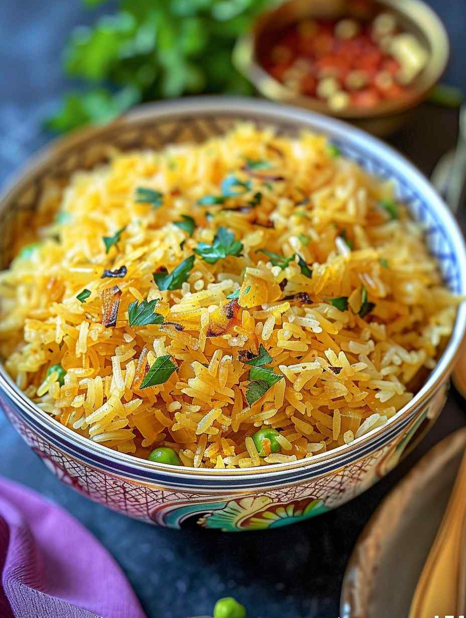 Golden Onion Butter Rice