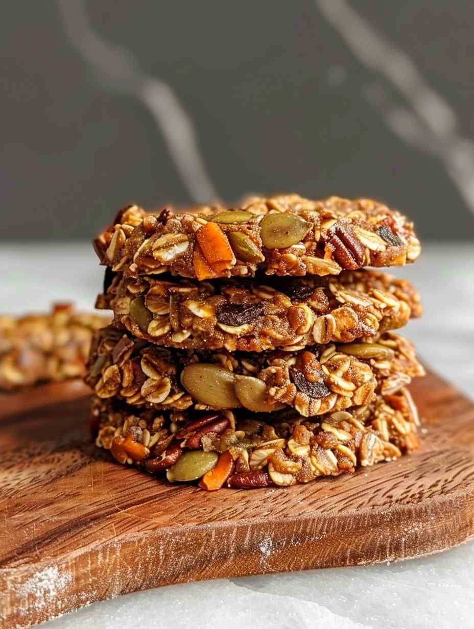 Healthy biscuits without flour or sugar