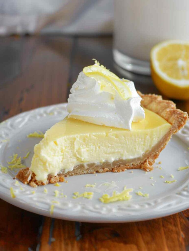 No-Bake Lemon Icebox Pie