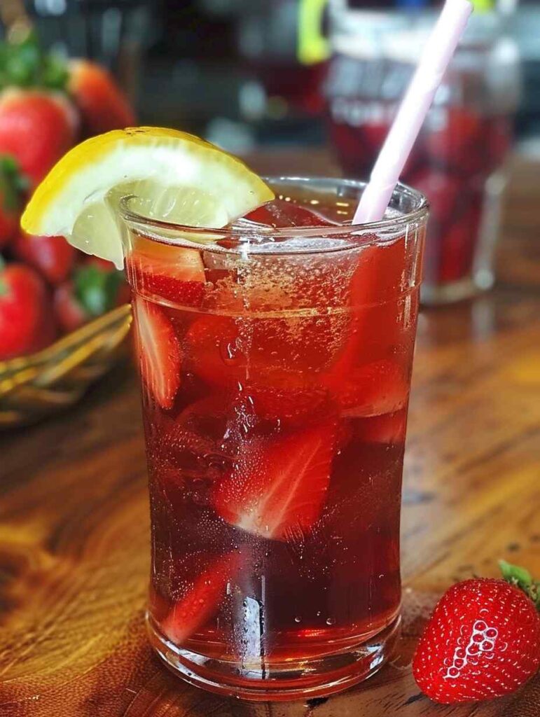 Southern Strawberry Sweet Tea