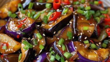 Stir-Fried Eggplant