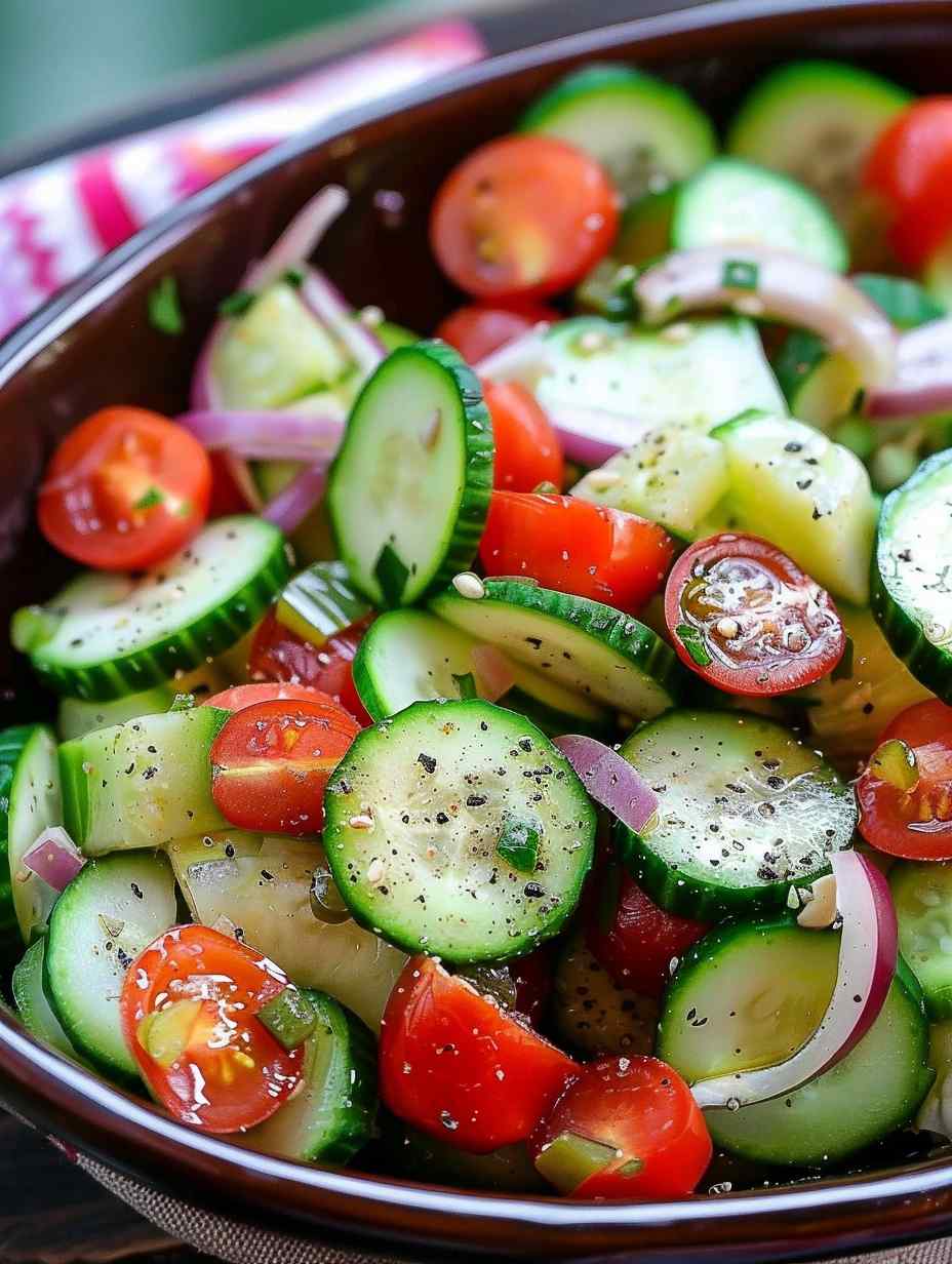 cucumber tomato salad