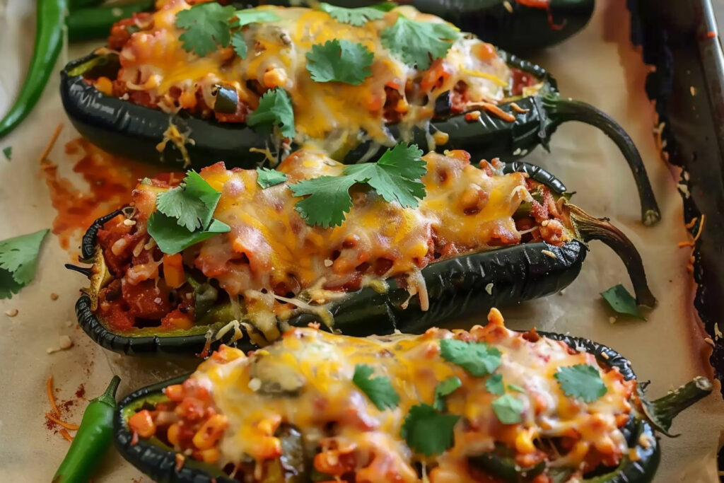 Stuffed Poblano Peppers Recipe