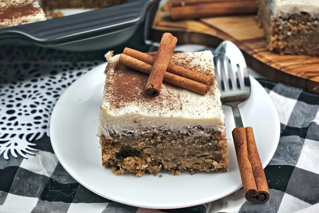 Cinnamon Depression Cake
