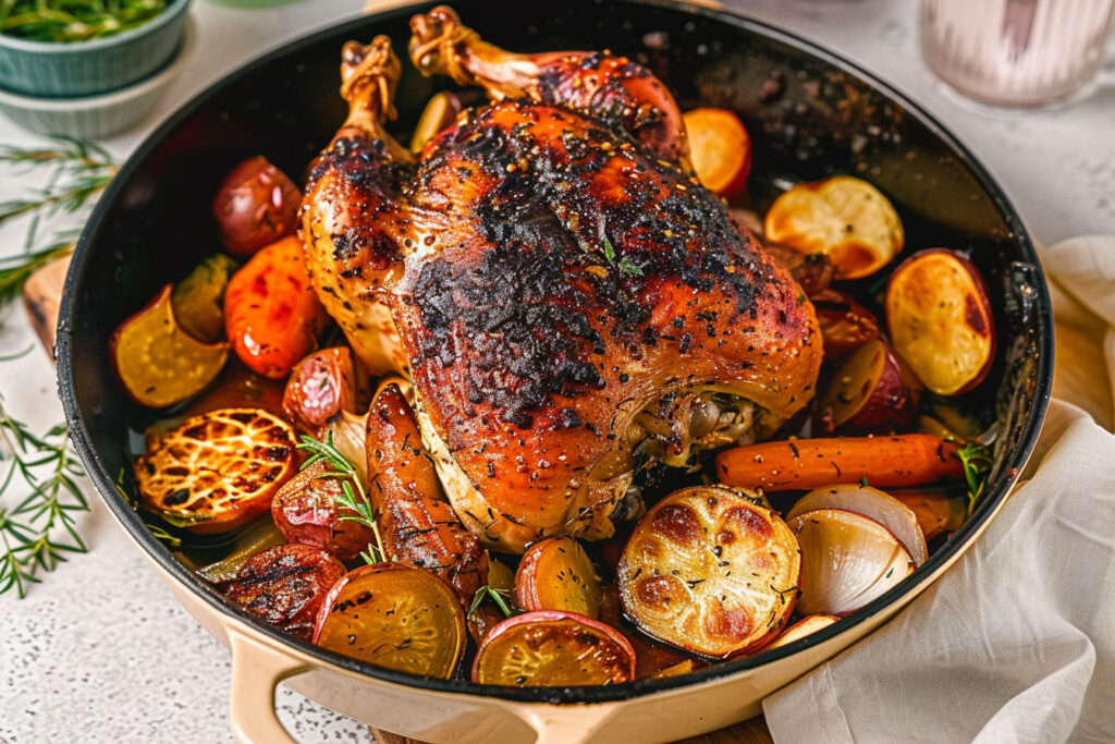 Oven Baked Chicken and Vegetables