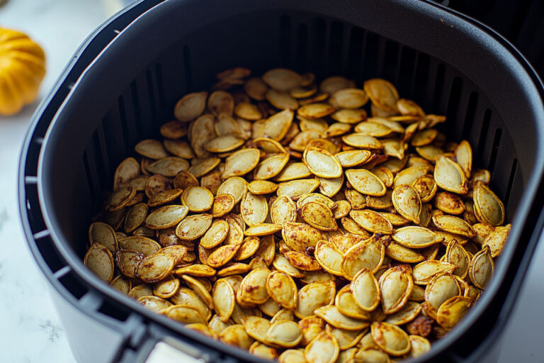 Air Fryer Roasted Pumpkin Seeds