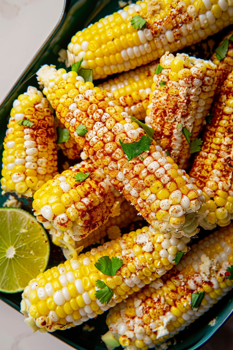 Air Fryer Street Corn