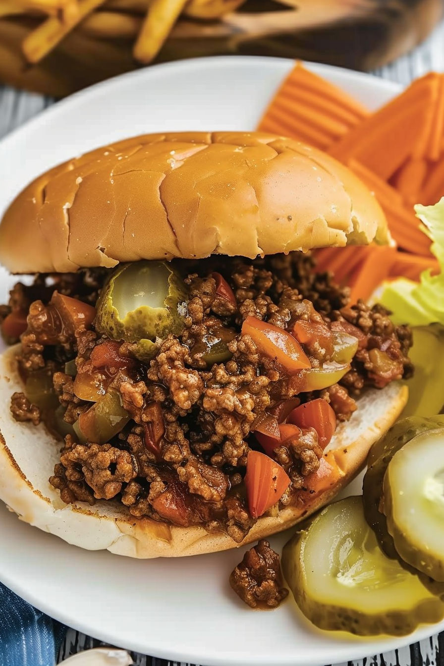 Homemade Sloppy Joes - Quick Homemade Recipes