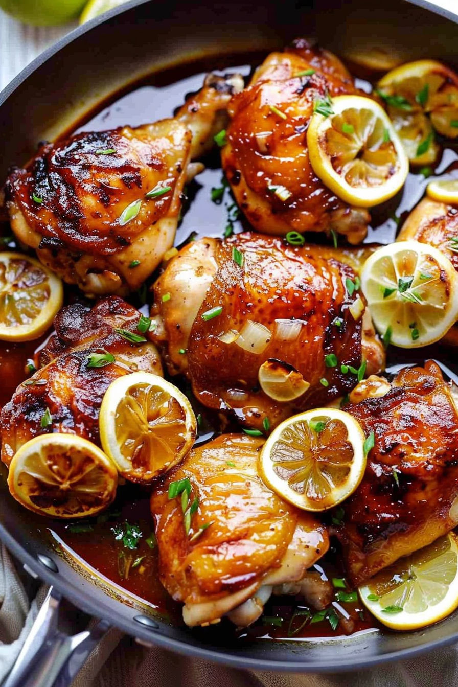 Honey Lemon Garlic Chicken - Quick Homemade Recipes