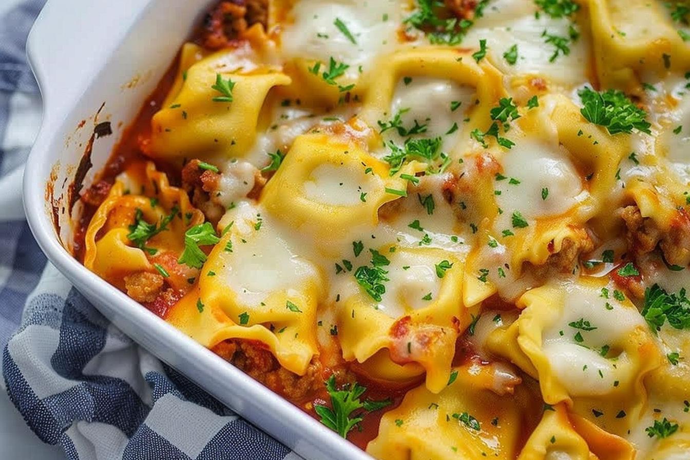 Million Dollar Baked Tortellini