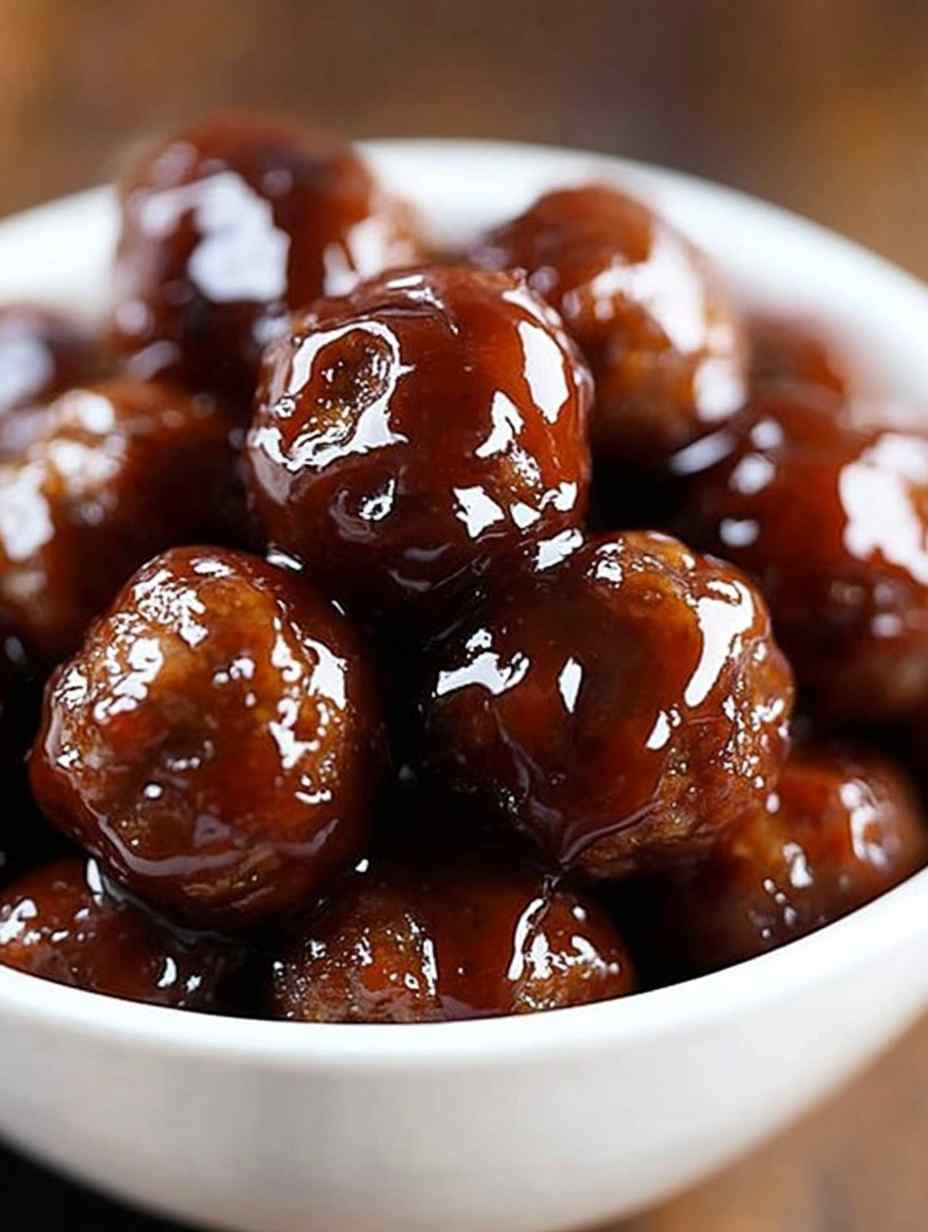 Grape Jelly Meatballs