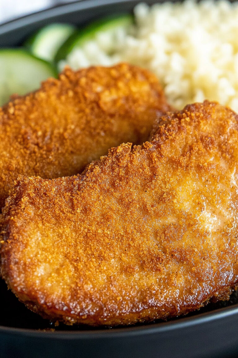 Air Fryer Shake & Bake Pork Chops