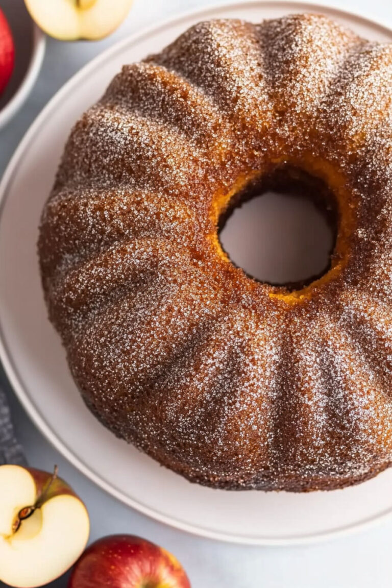 Apple Cider Donut Cake