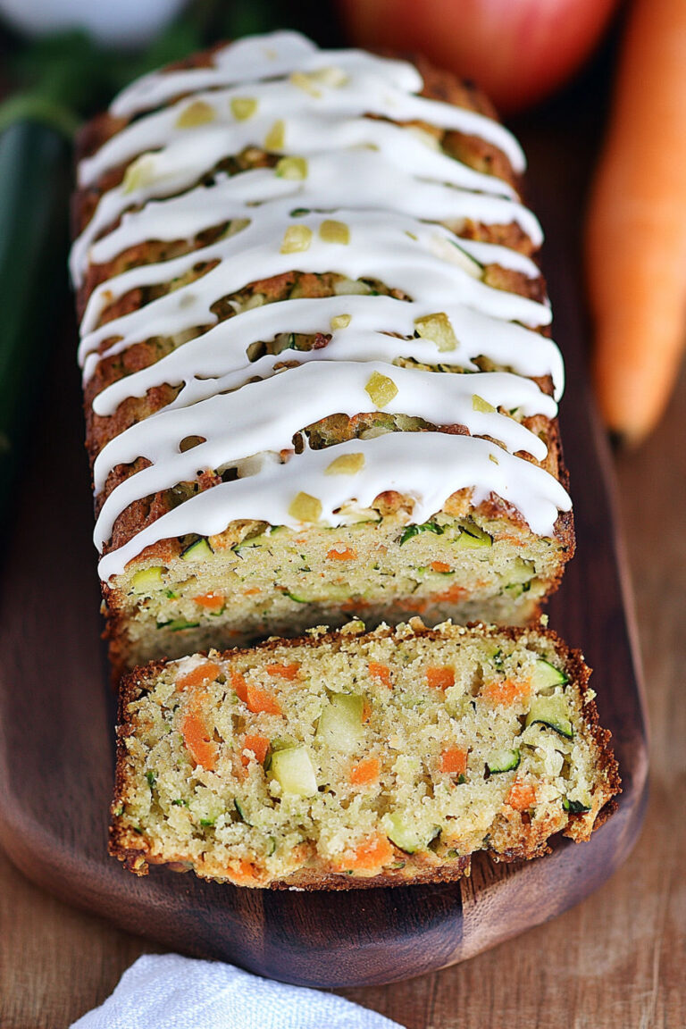 Carrot Apple Zucchini Bread
