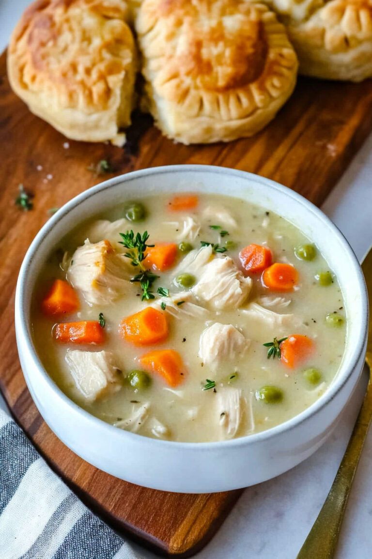 Chicken Pot Pie Soup Recipe