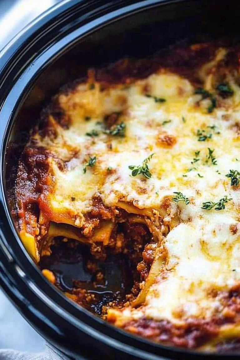 Crockpot Lasagna