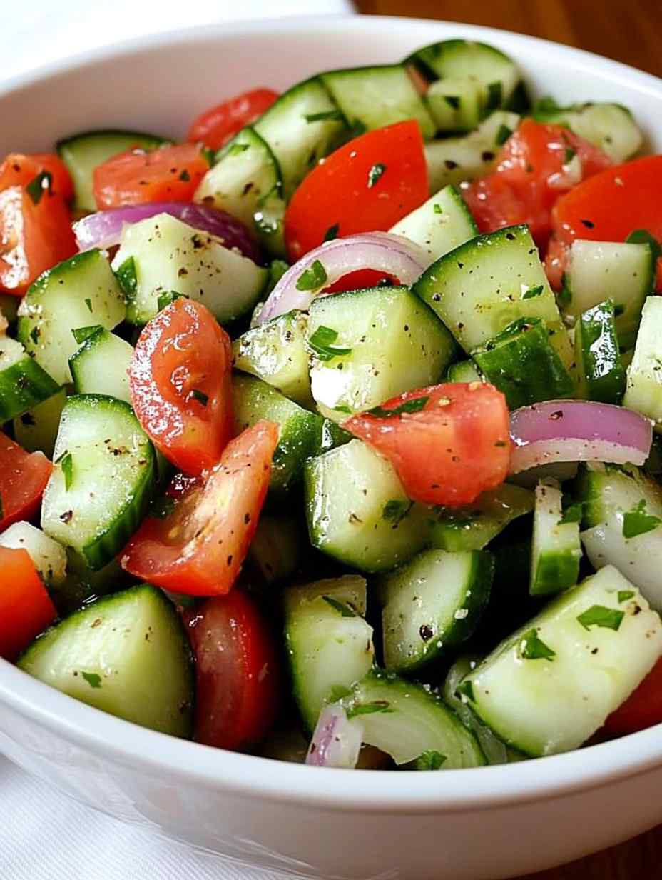 Cucumber Tomato Salad