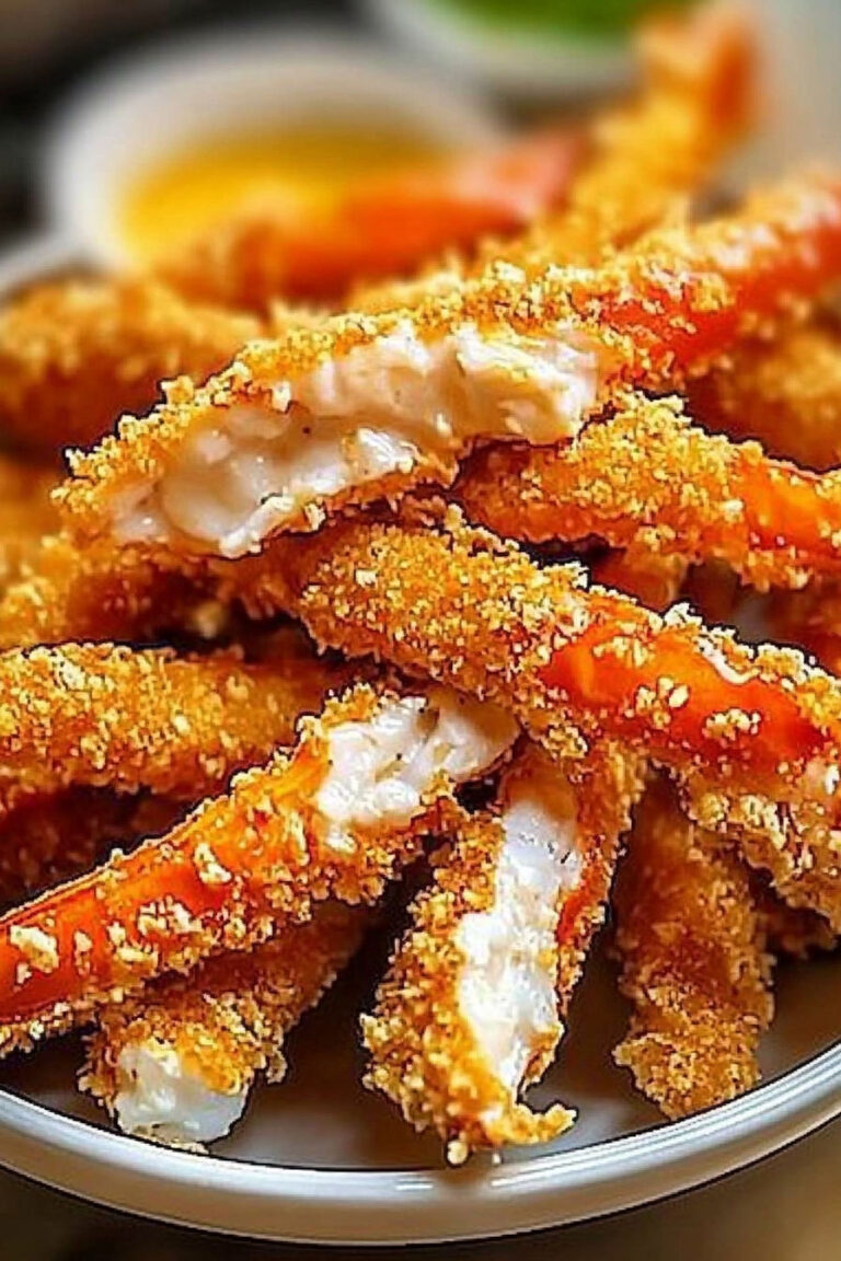Deep-Fried Crab Legs
