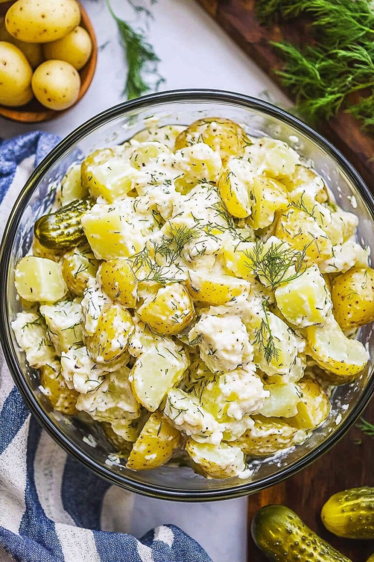 Dill Pickle Potato Salad