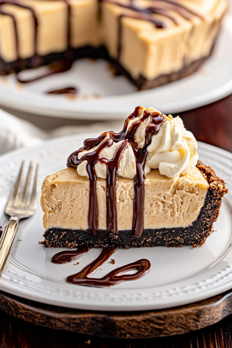 No Bake Peanut Butter Pie
