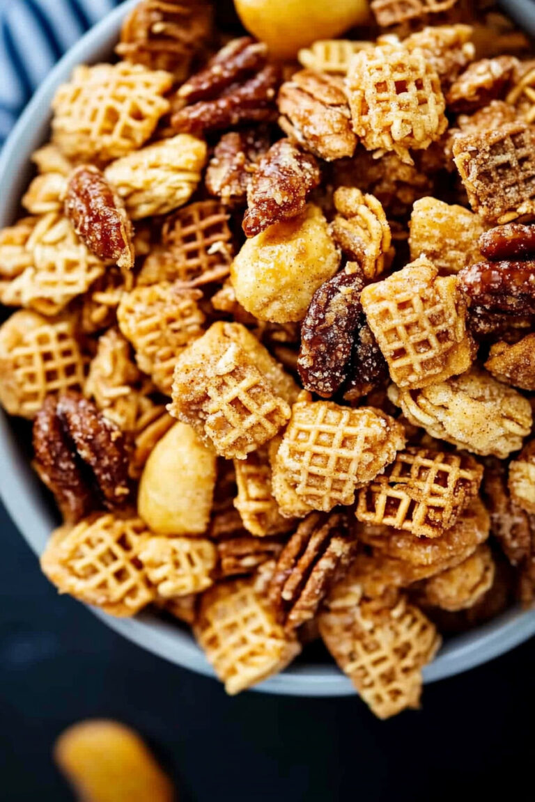 Praline Crunch Snack Mix