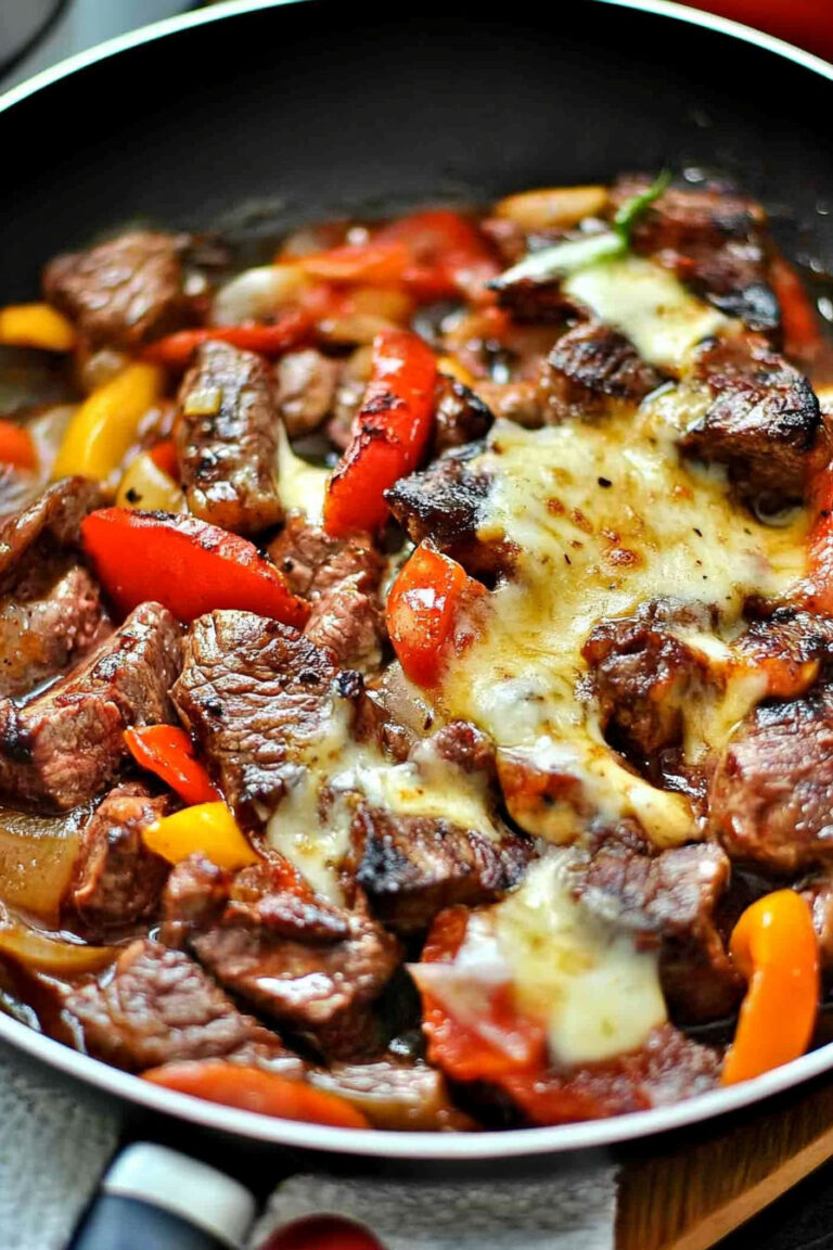 Steak and Cheese Skillet
