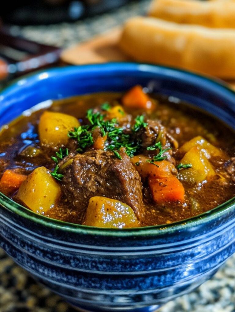 Bourbon Beef Stew
