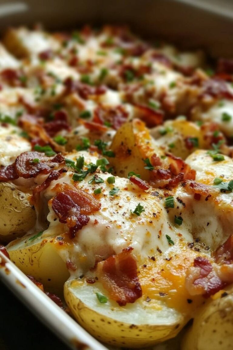 Chicken Bacon Ranch Potatoes