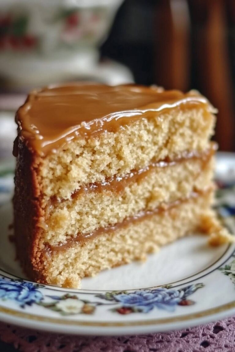 Classic Southern Caramel Cake