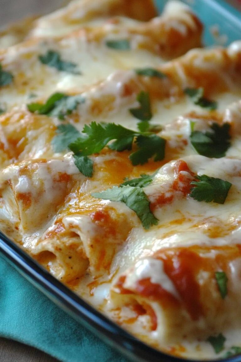 Creamy Shrimp Enchiladas