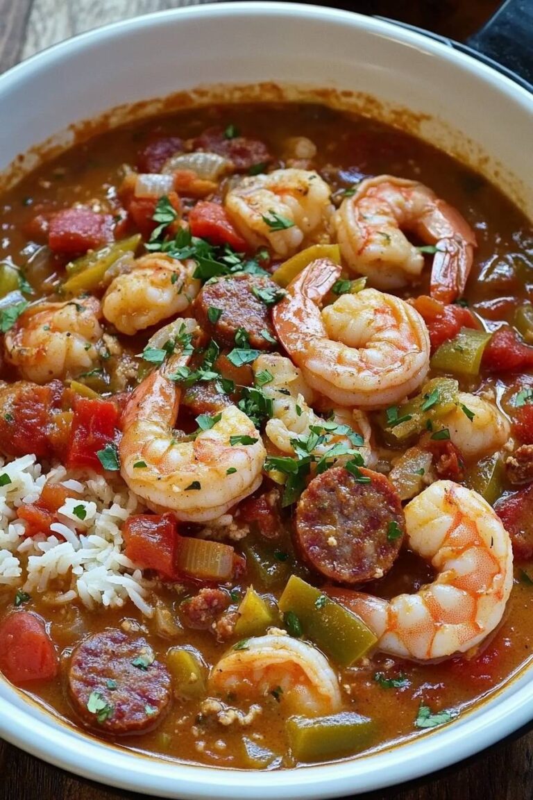 Creole-Style Shrimp and Sausage Gumbo
