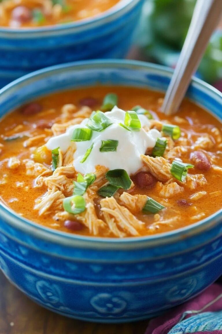 Crock Pot Buffalo Chicken Chili