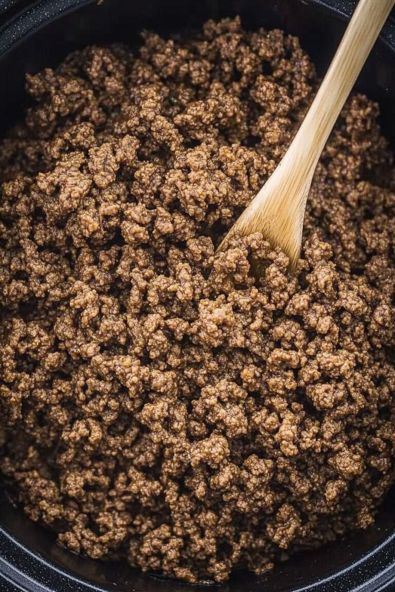 Crockpot Ground Beef