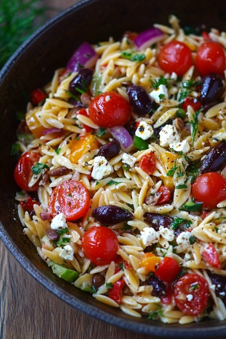 Greek Orzo Salad