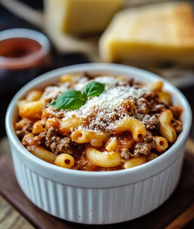 Homemade Beefaroni