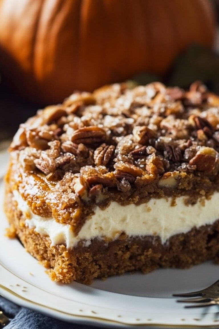 Pumpkin Praline Torte