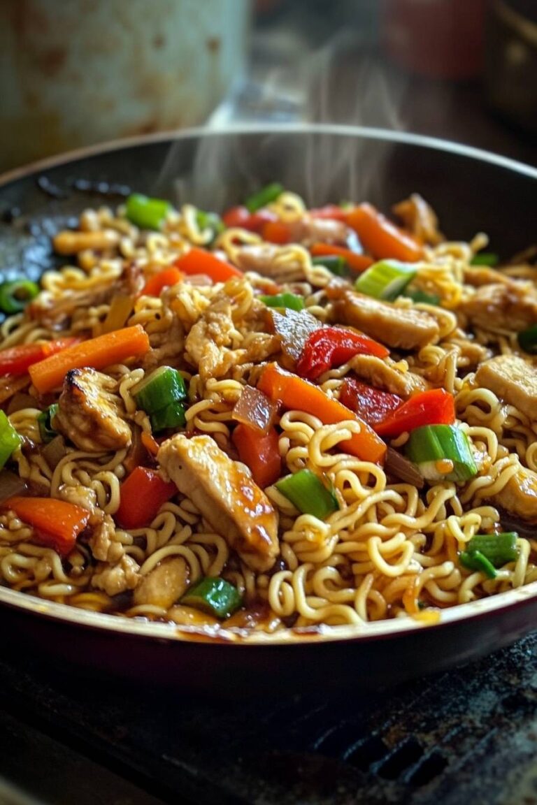 Ramen Noodle Stir Fry