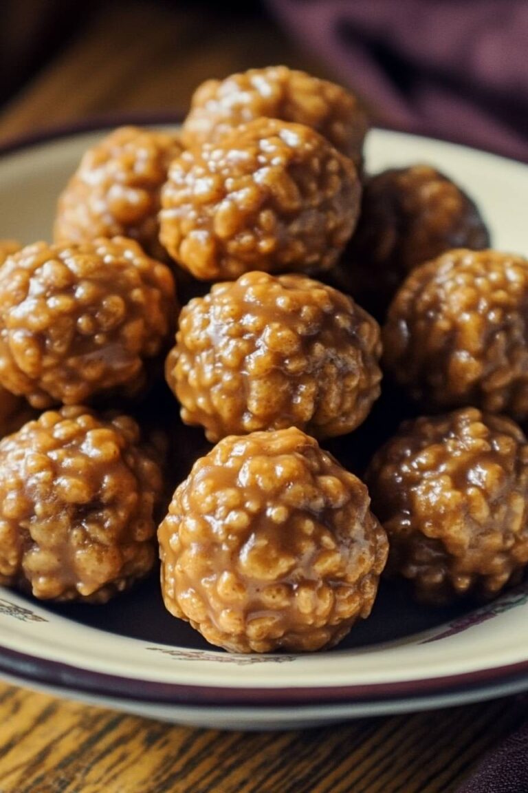 Rice Krispie Peanut Butter Balls
