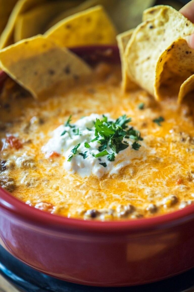 Slow Cooker Cream Cheese Taco Dip