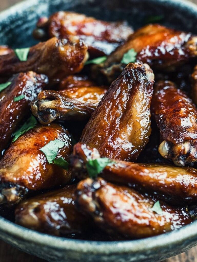 Sticky Soy Chicken Wings